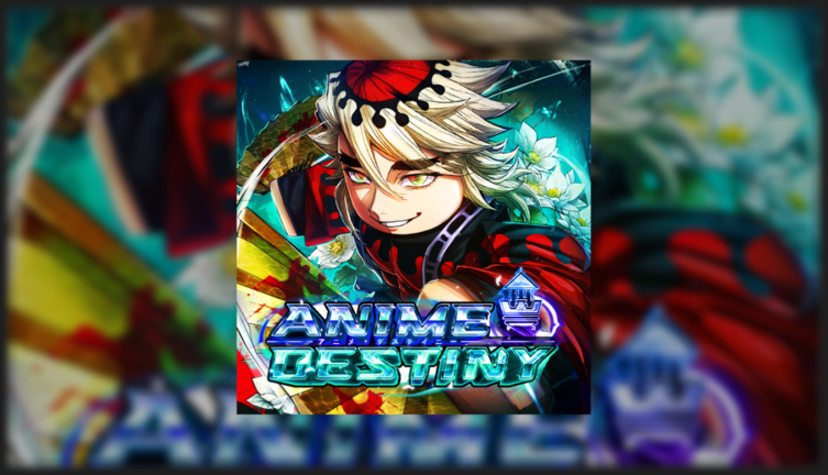 Anime Destiny Roblox official experience thumbnail from Roblox